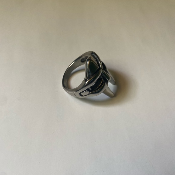 MF DOOM silver ring, men’s size 11 - Picture 2 of 4
